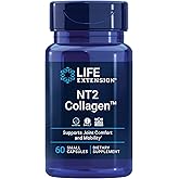 Life Extension NT2 Collagen™, Joint Health Supplement for Joint Comfort & Mobility, Gluten-Free, Non-GMO, 1 Daily, 60 Small Capsules