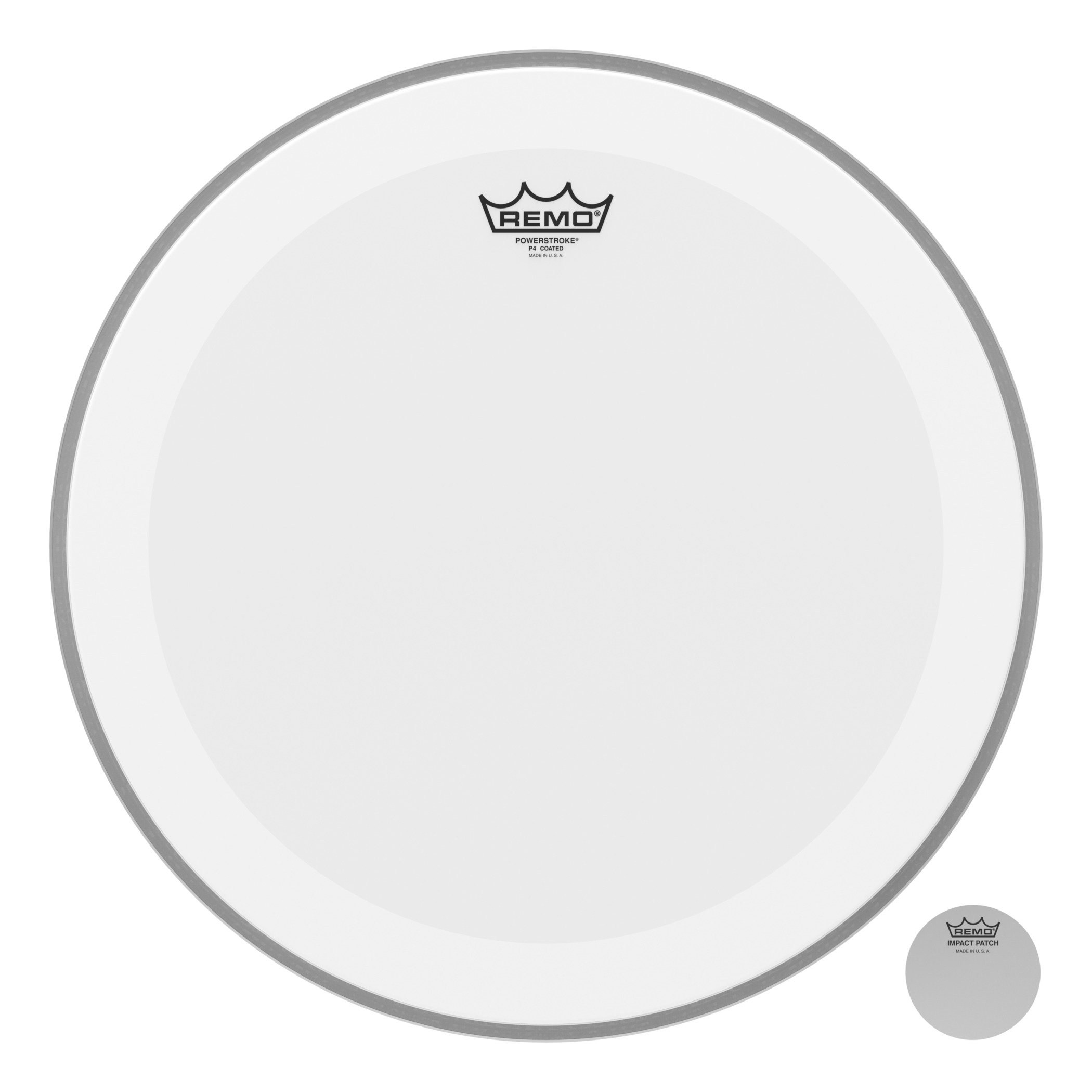 Remo Powerstroke 4 Coated Bass Drum Head 18"