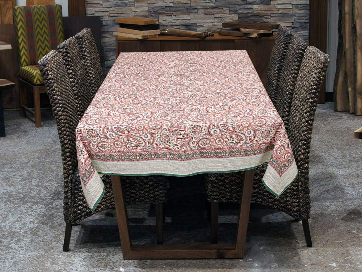 Buy Raghuraj Lifestyle 150x150 cm 60x60 inches Cotton Printed Dining