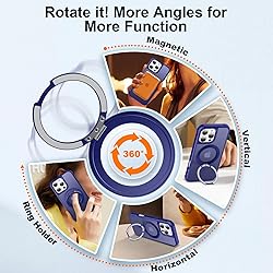 UMIONE 360° Rotatable Magnetic Ring Design for