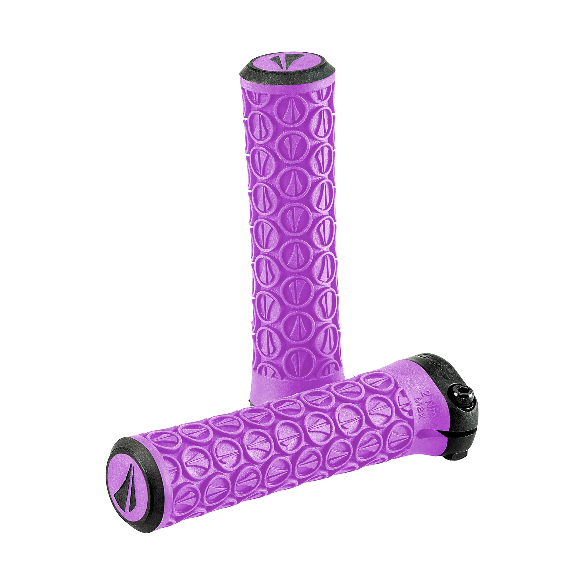 SLATER JR Lock-on Grips Purple