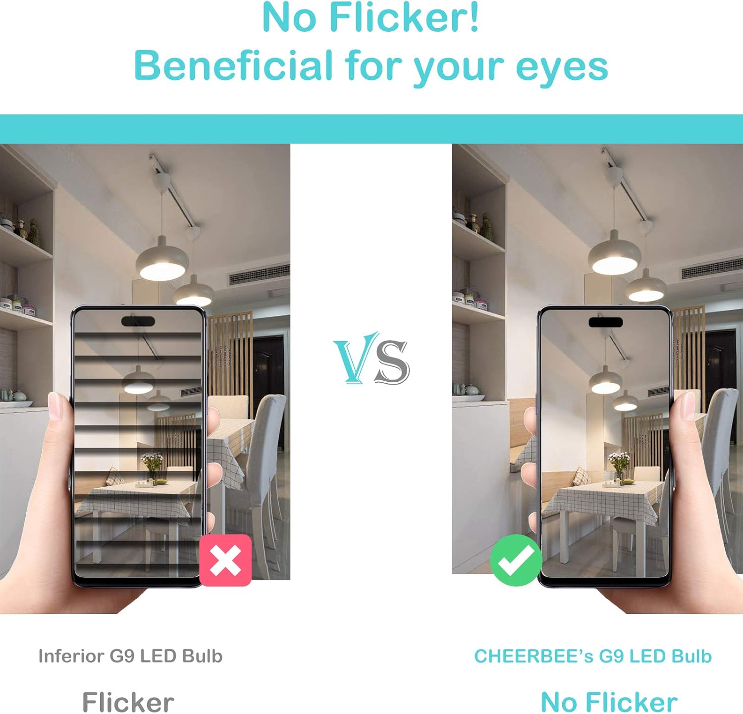 CHEERBEE G9 LED Bulbs Dimmable, Natural White 4000K, 3W G9 LED Light Bulb, 28W 33W 40W Halogen Replacement - Image 5