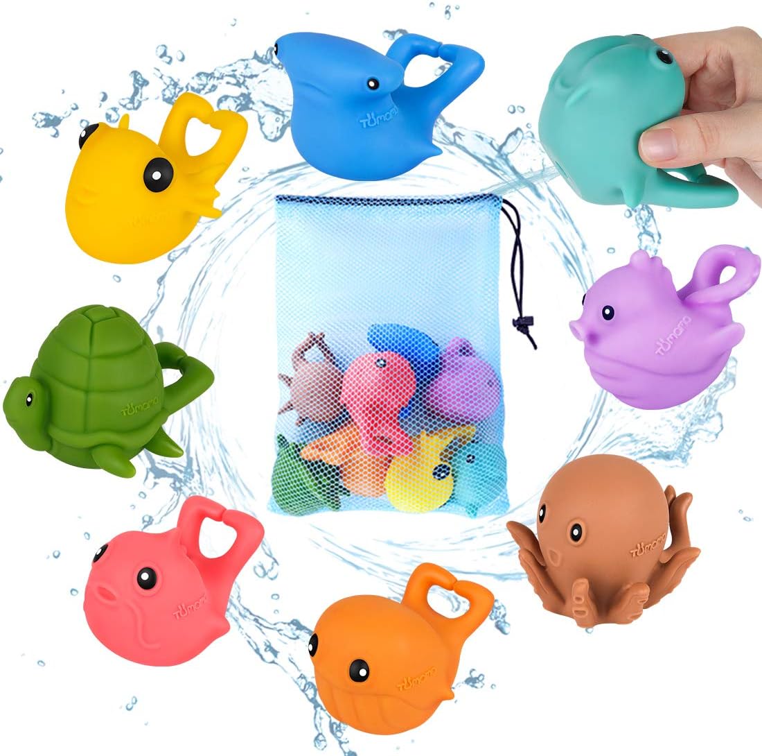 sea animal bath toys