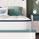 Novilla Queen Mattress 8 Inch, Foam and Spring Hybrid Mattress Queen Size with Adaptive Foam for Pressure Relieving & Breathable Comfort, CertiPUR-US Certified-Ideal for Youth & Guest Rooms