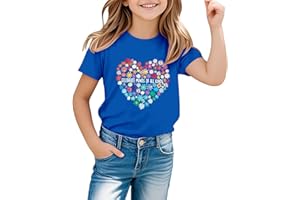Tshirt for Kids Girls Boys Summer Short Sleeve Autism Awareness Print Tee 2026 Fashion Unisex School Preppy Shirts