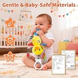 Funsland Pram Toys for Babies 0-6 Months Clip On Car Seat Stroller view 2