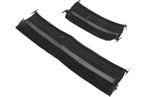 2PCS Dashboard Storage Nets Dash Compartment Net OEM 715003129 Replacement for Defender HD5 HD7 HD7 HD8 HD9 HD10 with Attache
