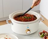 Swan Nordic Slow Cooker 3.5L White with Ceramic Pot and Glass Lid 3 Settings view 5