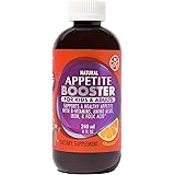 Appetite Booster Weight Gain Stimulant Supplement Eat More for Underweight Kids & Adults Fortified with Vitamins B1,B2,B3,B5,