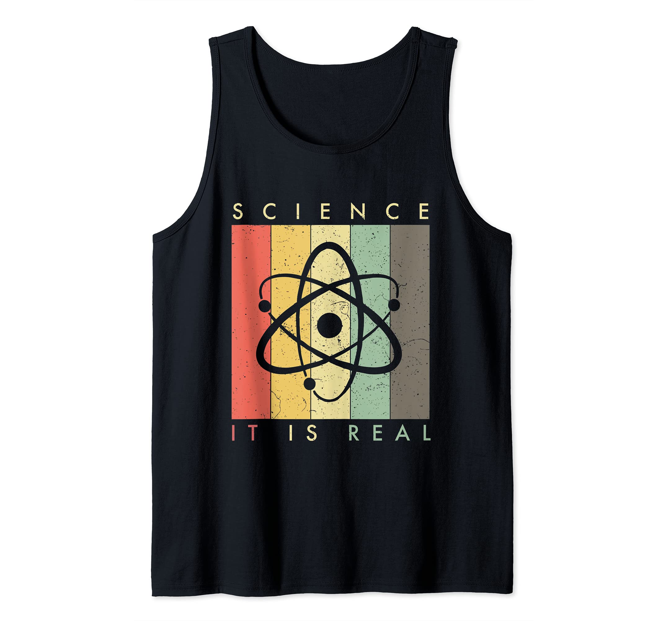 Science It Is Real - Atomic Structure Vintage Tank Top