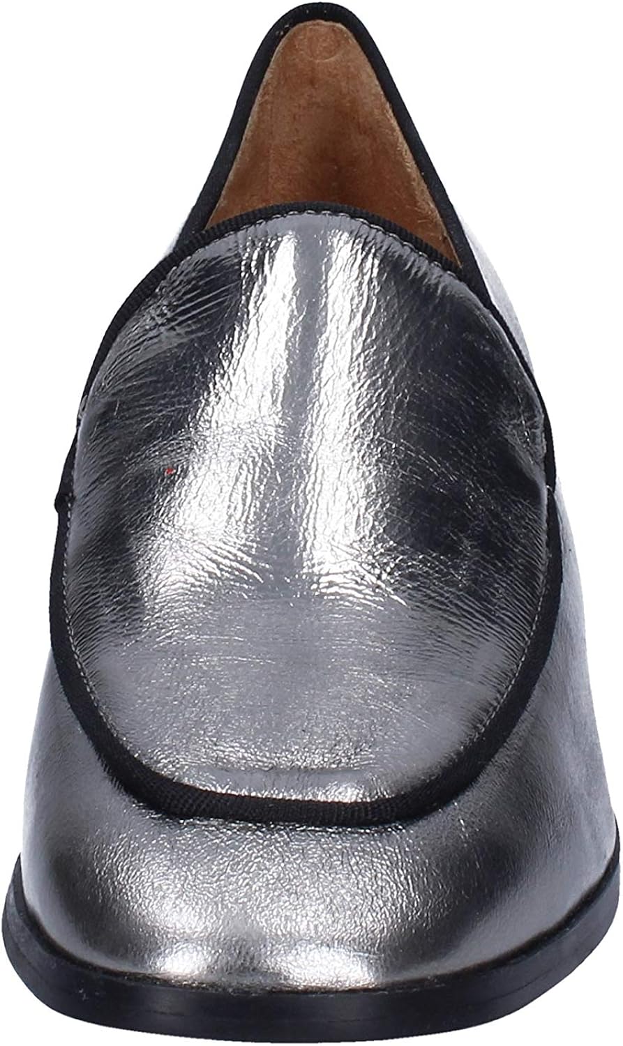CARMENS Mocassino donna nero in pelle/tessuto | Quellogiusto Shop online