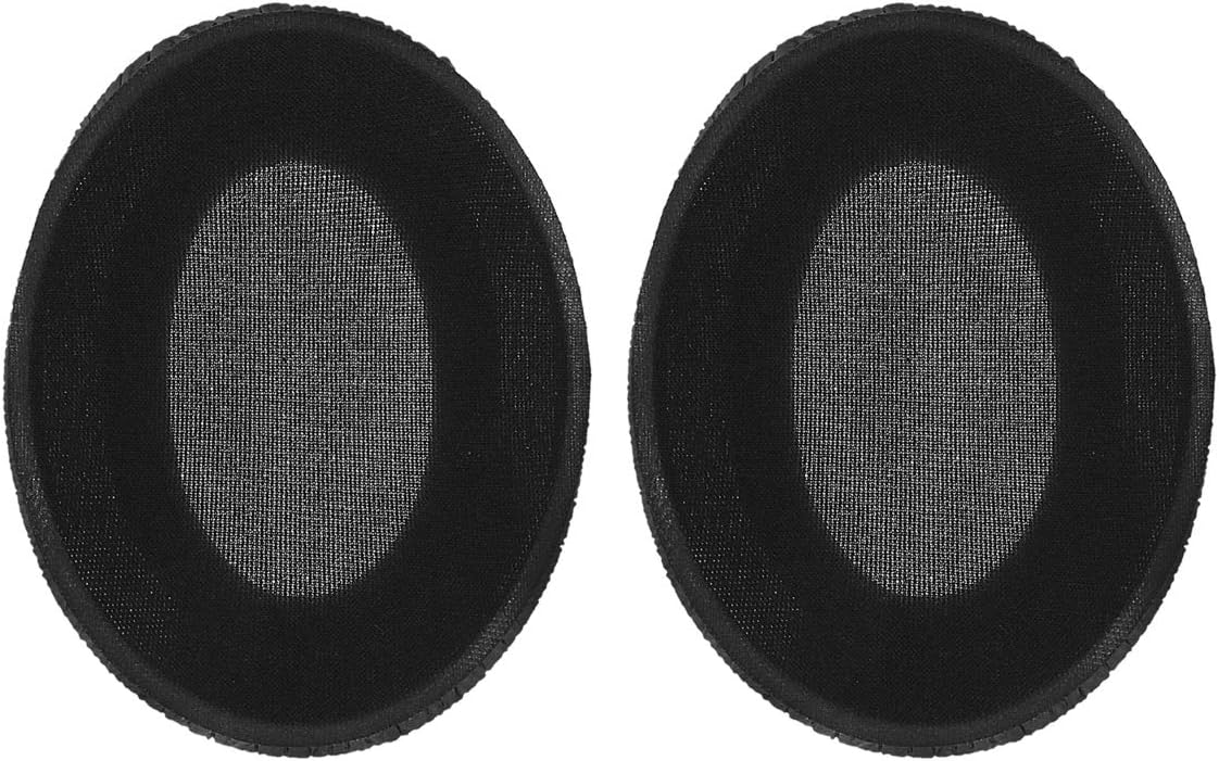 kwmobile 2x Headphone EarpPads for Sennheiser HD201 / HD206 / HD180 / HD200 Pro Replacement Ear Pads - Headphone Ear Covers - Black - Image 4