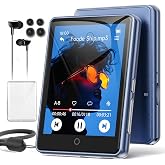 RUIZU 32GB MP3 Player with Bluetooth 5.3, 2.8" Touchscreen &amp; Speaker | HiFi Lossless Audio, Zinc Alloy Body, 48H Playback, FM Radio, Voice Recorder, 3.5mm Headphone Jack, Up to 128GB microSD Card