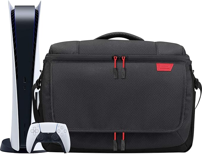 BUBM PS5 Case,Console Carrying Travel Case Compatible with PlayStation