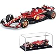 Xiangtat 1/43 SFR F-errari SF-24 F1 Car Model 2024 Season 16# Charles Leclerc Alloy Car Die Cast Car Model Vehicle Diecast (SF24 16# W/Driver)