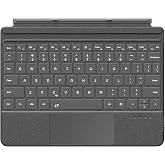 MoKo Type Cover Fit Surface Go 4 2023/ Go 3 2021/ Go 2 2020/ Go 2018, Black | Wireless Bluetooth Tablet Computer Keyboard with Micro-USB Charging Cable and Built-in Rechargeable Battery