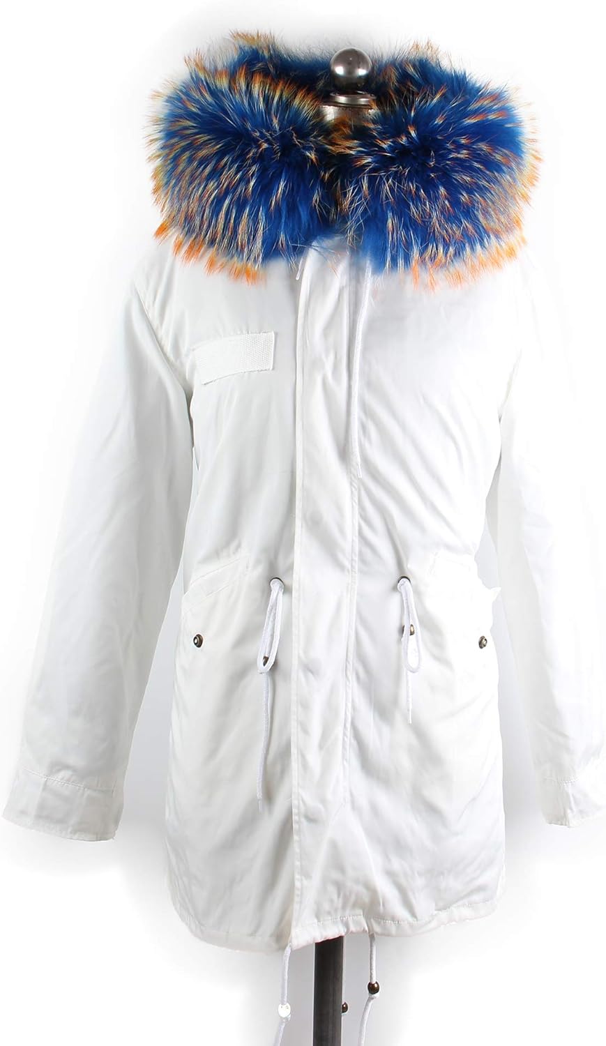 fox outdoor clothing on Eosxrp Women S Parker Jacket Hooded Winter Jacket Fox Fur Outdoor Jacket White Amazon Ca Clothing Accessories