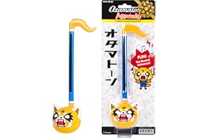 Otamatone Special Edition Sanrio (Aggretsuko - Rage) - Fun Electronic Musical Toy Synthesizer Instrument by Maywa Denki (Official Licensed) [Includes Song Sheet and English Instructions]