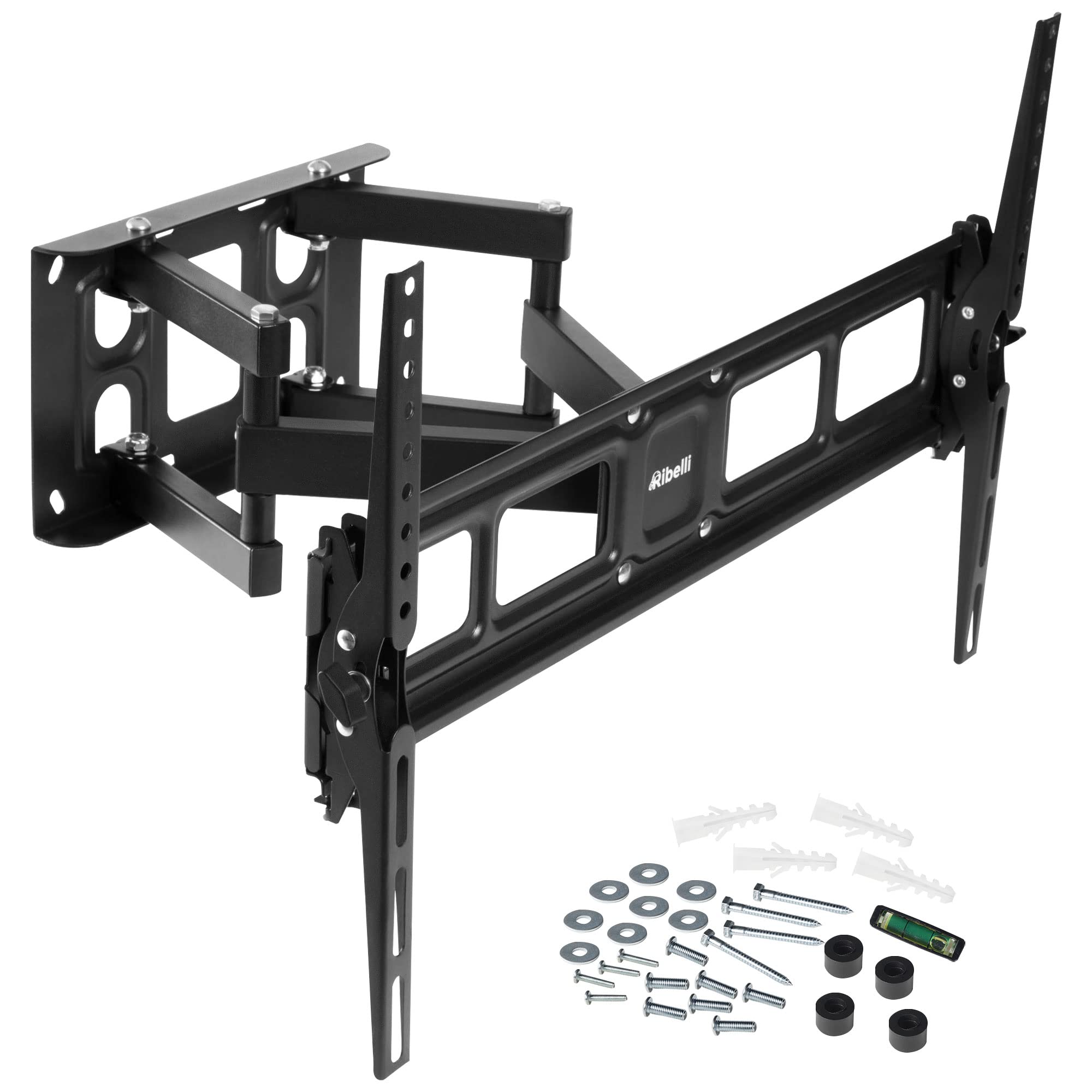 Ribelli Support TV Mural Écrans Led LCD Support Mural Inclinable Plasma 32' - 84', Exécution:Support Mural Pour TV 32-84 Pouces