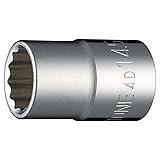 TONE Socket 12-Point 4D-14.5 1/2" Inch Drive 14.5mm