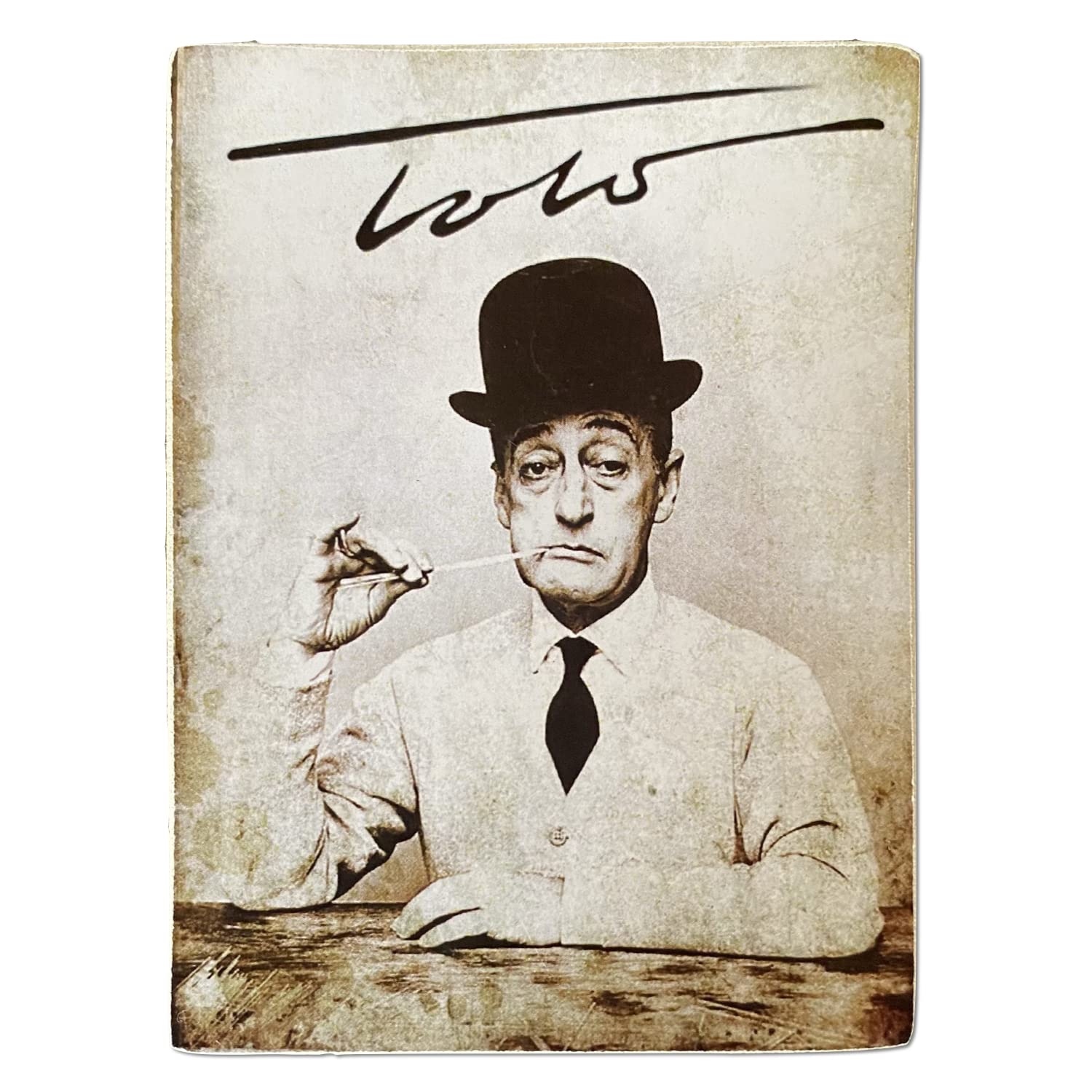 Kustom Art Magnet (magnet) Series Famous Actors Totò (Antonio de Curtis) Vintage for Refrigerator/Garage/Bar Wood Print 10x6cm