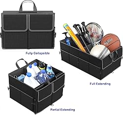 EPAuto 3-Compartment Cargo Trunk Storage