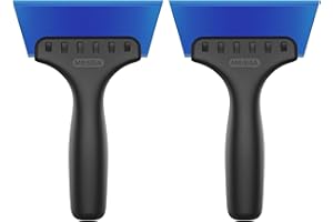 MR.SIGA Small Squeegee for Tile, Glass, Mirror, Shower, Car Window, Mini Glass Cleaner, Window Tint Scraper, 5 inch