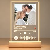 Custom Spotify Plaque Personalized Anniversary Birthday Gifts for Women Men | Custom Picture Frames, Personalized Picture Frame, Personalized Gifts for Women Men Her Him Girlfriend Boyfriend Couple Wife
