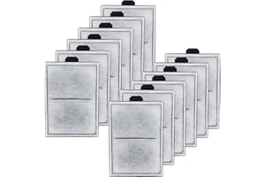 HiTauing 12 Packs PF-L Carbon Cartridges for PF20, PF30, PF40 and PF75 Power Filters