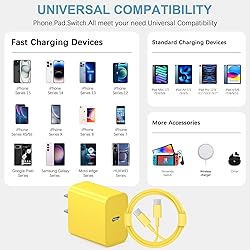 iPhone 17 16 15 Charger Fast Charging Type C