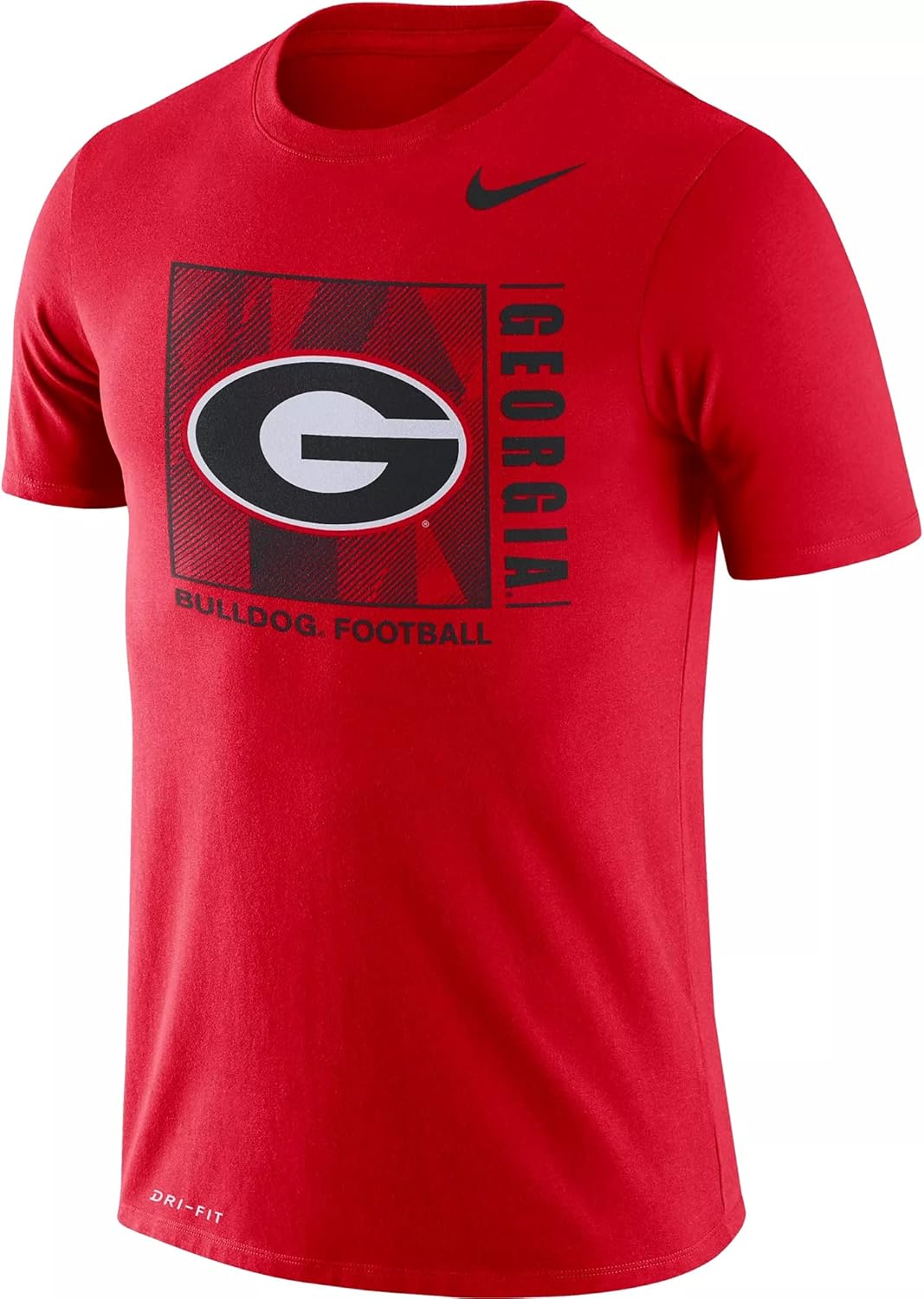 Amazon.com: Nike Men's Georgia Bulldogs Red Team Issue Logo Football Dri-FIT T-Shirt: Clothing