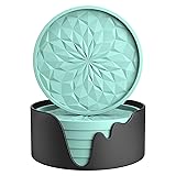 ME.FAN Silicone Coasters with Holder,[6