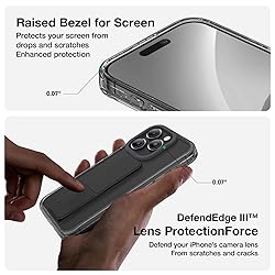 AMAZINGthing for iPhone 15 Pro Case with Built-in