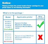 LCL TK-5280 Toner Cartridge 4 Pack KCMY for Kyocera Ecosys P6235 M6235 M6635 view 2