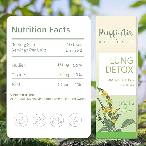 nikotinfrei vapen Nicotine-Free Mullein Lung Detox Inhaler | Natural Mullein Leaf  Aromatherapy Support to Quit Smoking | Tobacco-Free, Nicotine-Free in Saudi  Arabia