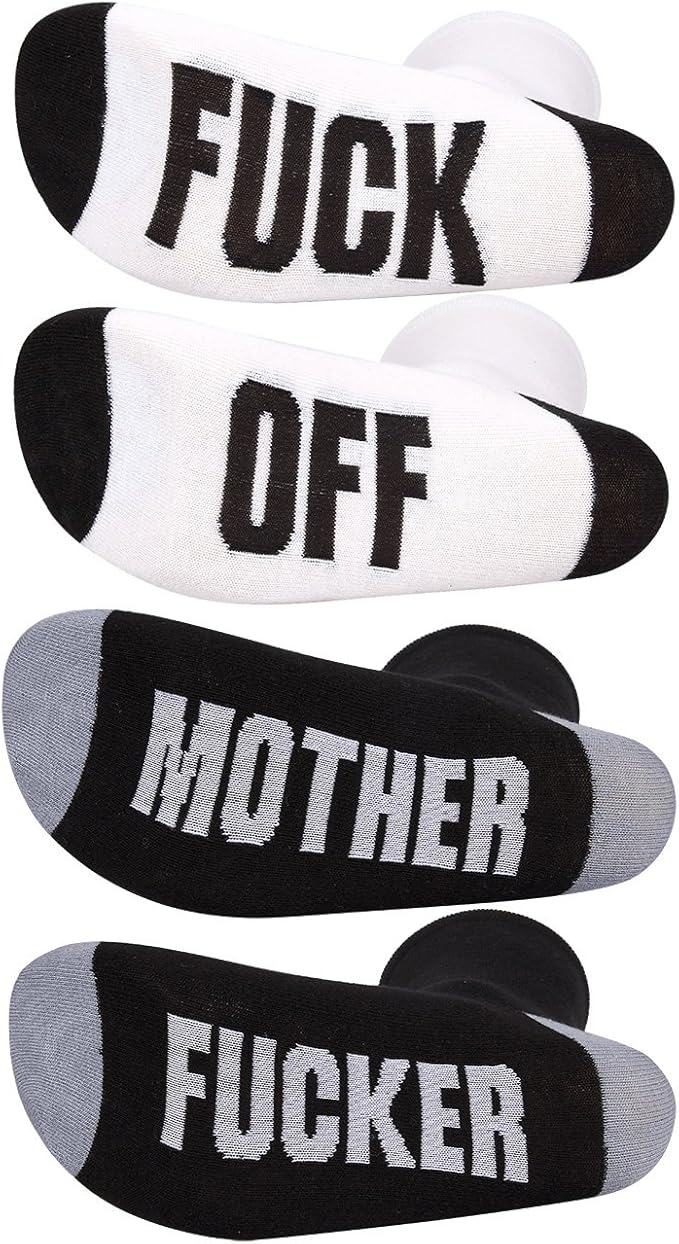 2Pair Novelty Socks Men Mens Funny Socks Funny Inappropriate Socks