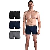 RAFRAY Men’s Boxer Briefs 3-Pack – Premium Cotton – Comfort Fit – Breathable & Soft Men’s Underwear – Sizes M–XXL