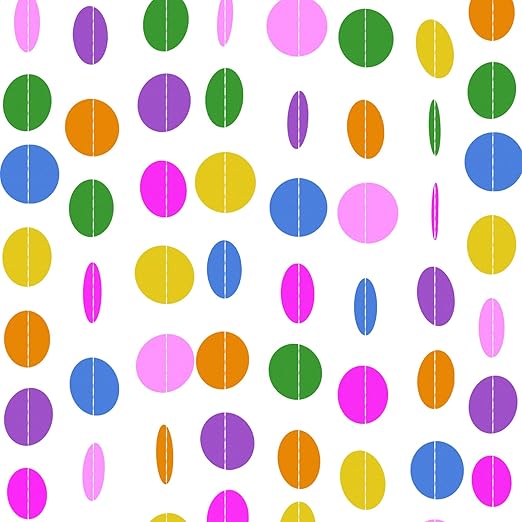 Amazon Com Lurico 13 1ft 5 Pack Colorful Fiesta Streamers Paper