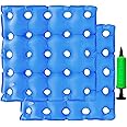 2 Pack Waffle Cushion for Pressure Sores Chair - Inflatable Air Seat Cushion for Pressure Relief - Bed Sore Cushions for Butt - Pressure Sore Cushions for Sitting in Recliner - Wheelchair Cushions