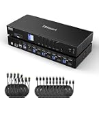 Amazon.com: TESmart 4K@144Hz Displayport KVM Switch 2 Monitors 4