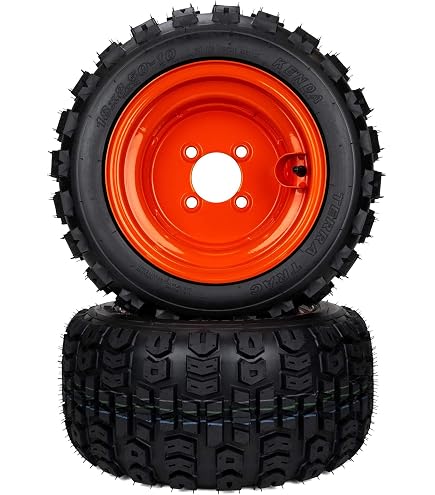 Amazon.com: (2) Industrial Tire Assemblies 18x8.50-10 Fits Kubota