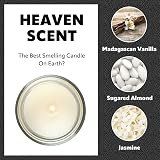 Makester Luxury Soy Wax Candle - Vanilla, Jasmine, Sugared Almond view 3