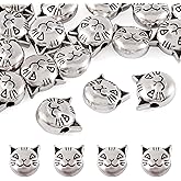 FASHEWELRY Tibetan Metal Animal Shape Spacer Beads