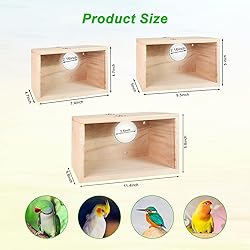 Parakeet Nesting Box, Transparent Bird Box Bird