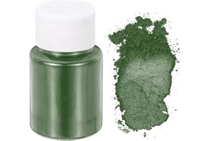 uxcell 10g/0.35oz Cosmetic Grade Mica Powder, 600 Mesh Mica Powder Natural Resin Epoxy Pigment Powders for Casting Resin, Can