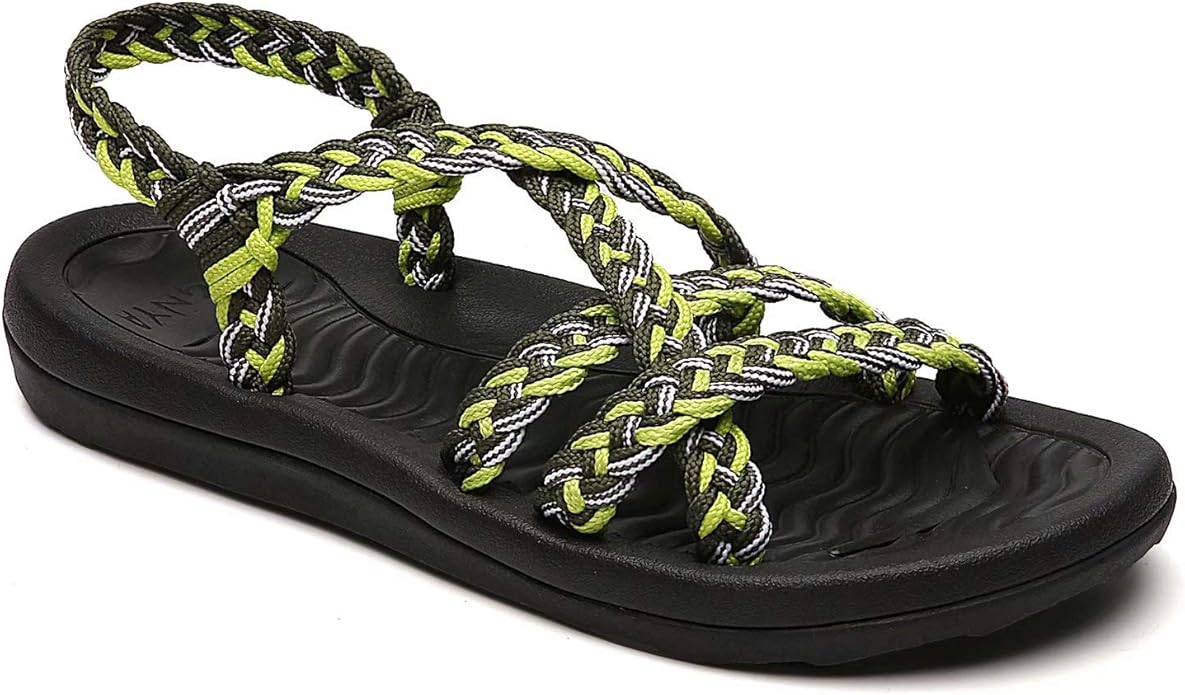 Amazon.com | MEGNYA Women's Comfortable Walking Sandals with Arch Support, Athletic Hiking 