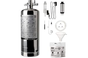 Clscea 4L Aquarium CO2 Generator Complete kit with 600g +600g raw Materials,G802S