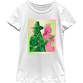 Fifth Sun Girl's Wicked Elphaba and Glinda Gradient Frame T-Shirt