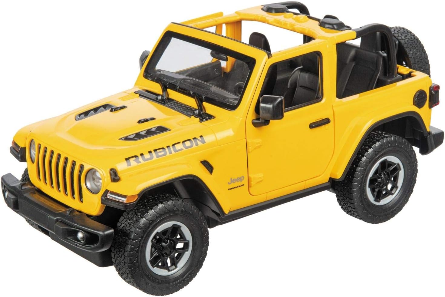 Mondo Motors, JEEP WRANGLER JL, Model in 1:14 Scale, Up to 10 km/h Speed, Children's Toy Car 63607, Multi-coloured