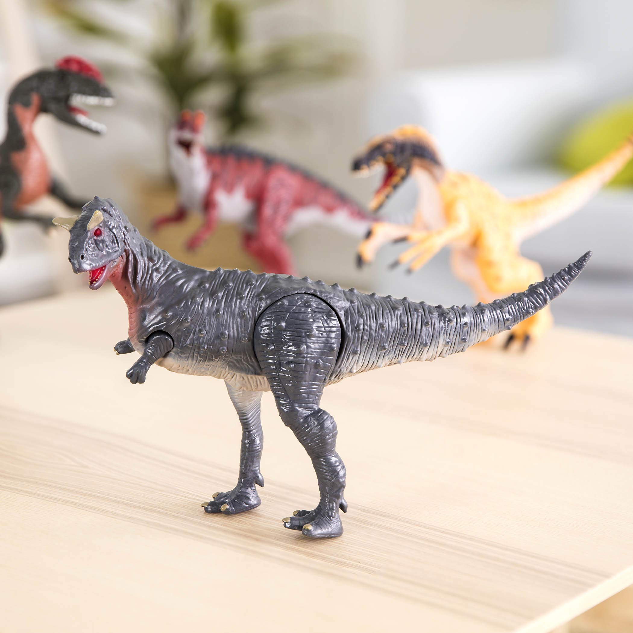Terra by Battat – Electronic Dinosaur with Light & Sound – Carnotaurus Toy for Kids Age 3+